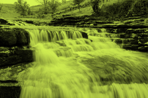Waterfall in Yorkshire
